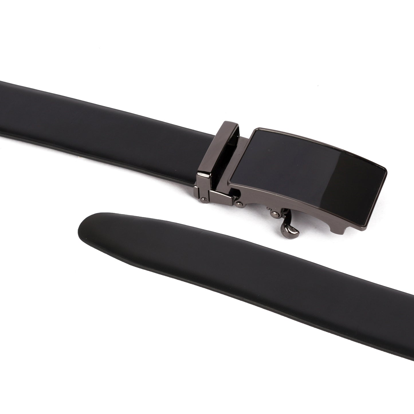 Sparta | Pliable Reversible Smooth Vegan Leather Belt | Precision Auto-Lock Buckle