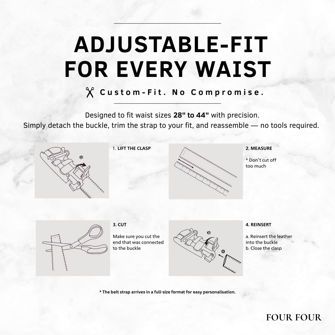 Orphée Silk | Reversible Vegan Leather Belt