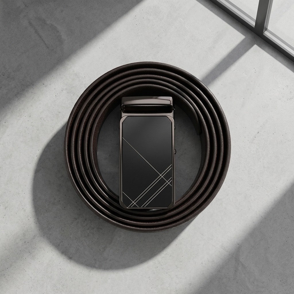 Zion | Auto-Lock Smooth Vegan Belt
