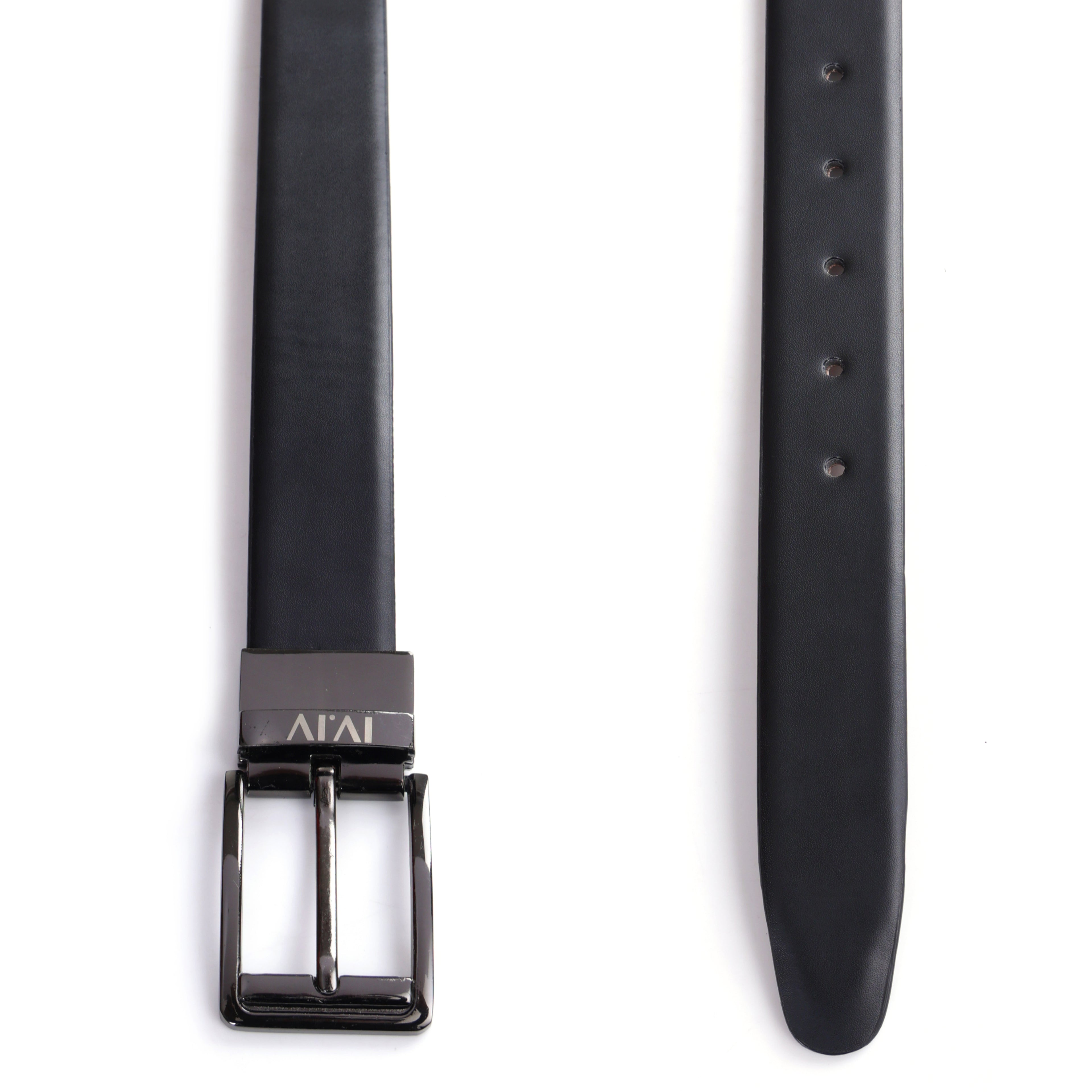 Temptest Silk | Gunmetal Reversible Belt