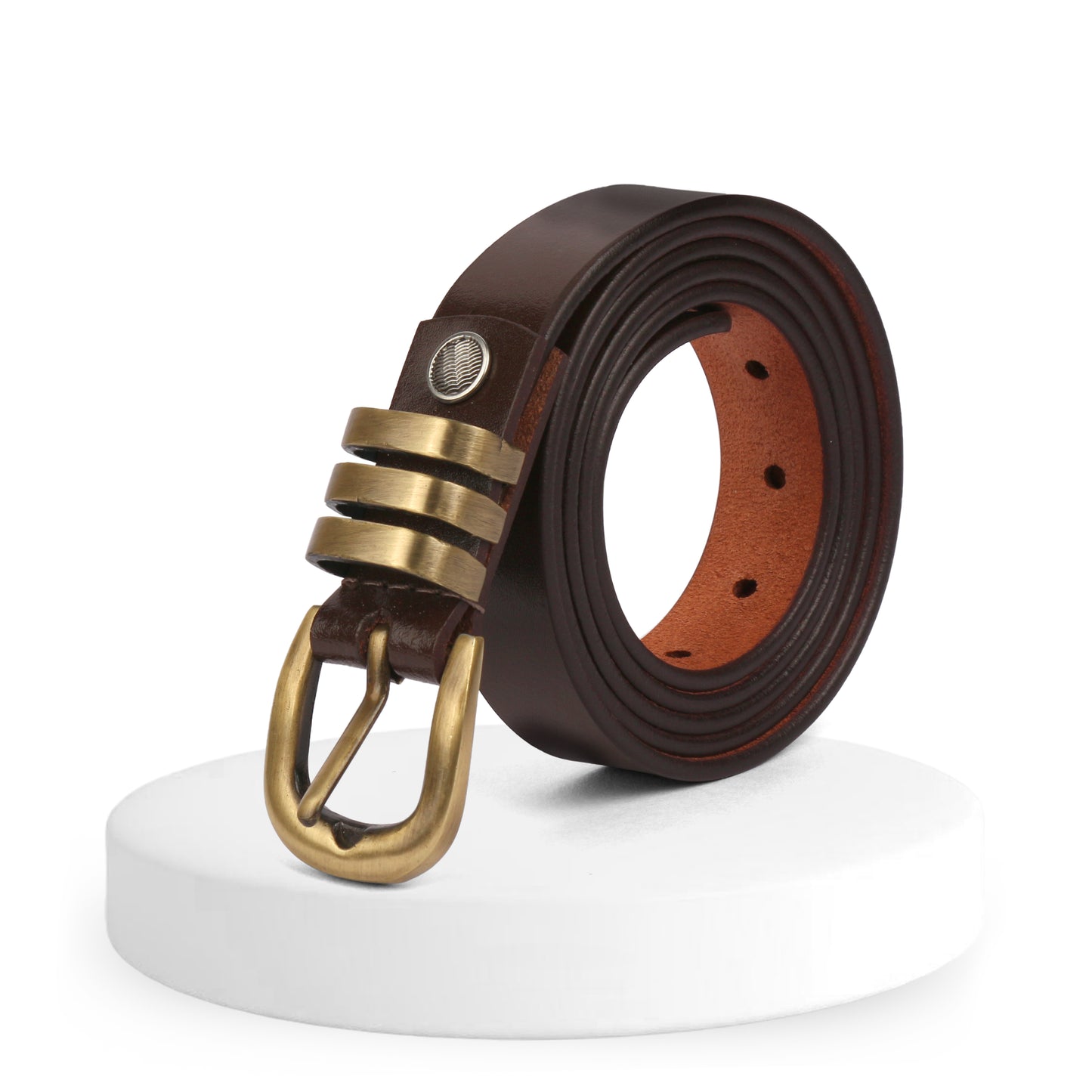 The Myra I Genuine Leather I Brass Buckle