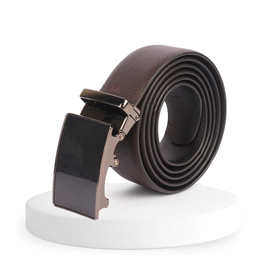 Sparta | Pliable Reversible Grained Vegan Leather Belt | Precision Auto-Lock Buckle