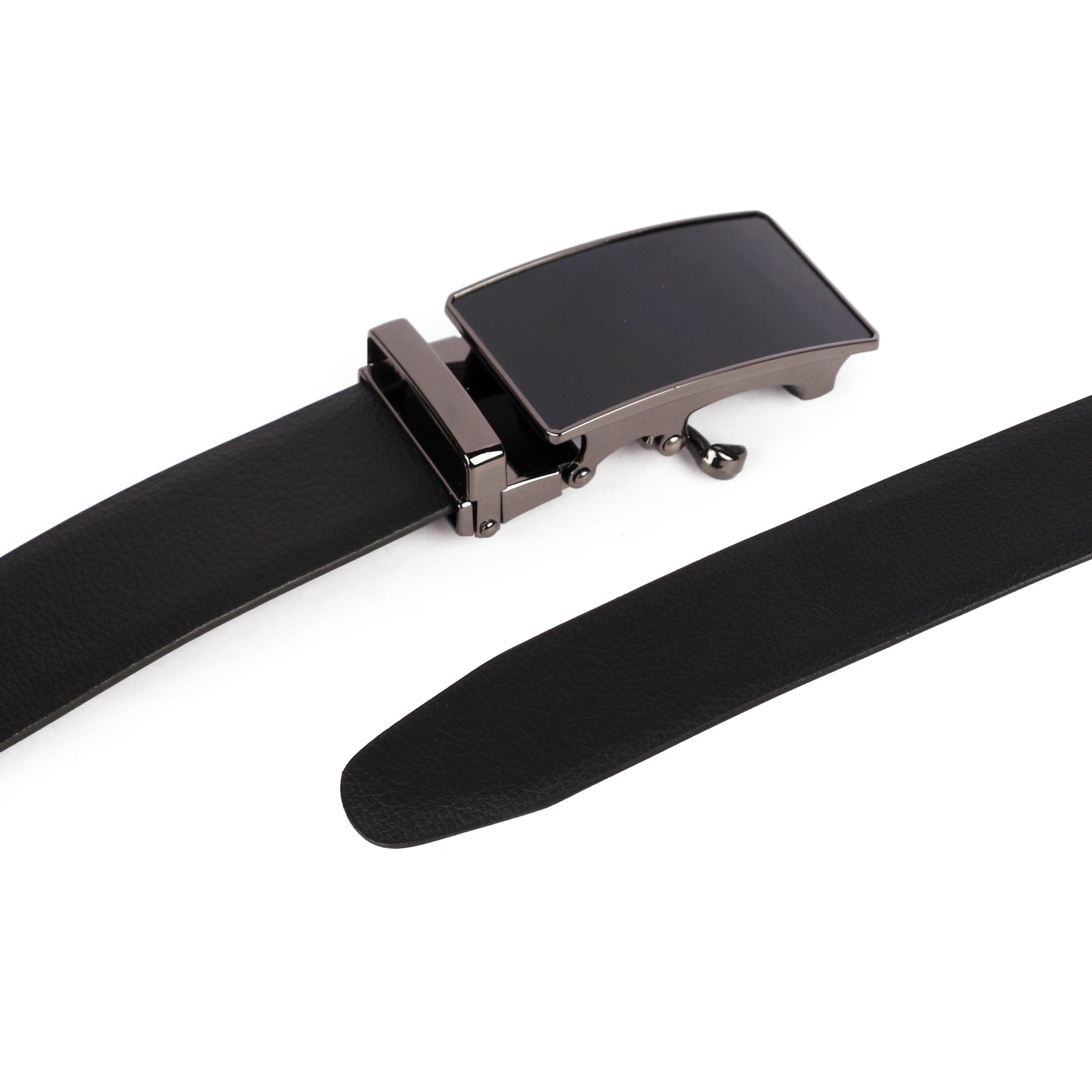 Sparta | Pliable Reversible Grained Vegan Leather Belt | Precision Auto-Lock Buckle