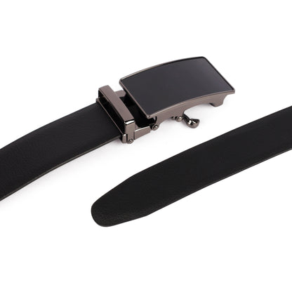 Sparta | Pliable Reversible Grained Vegan Leather Belt | Precision Auto-Lock Buckle