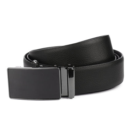 Sparta | Pliable Reversible Grained Vegan Leather Belt | Precision Auto-Lock Buckle