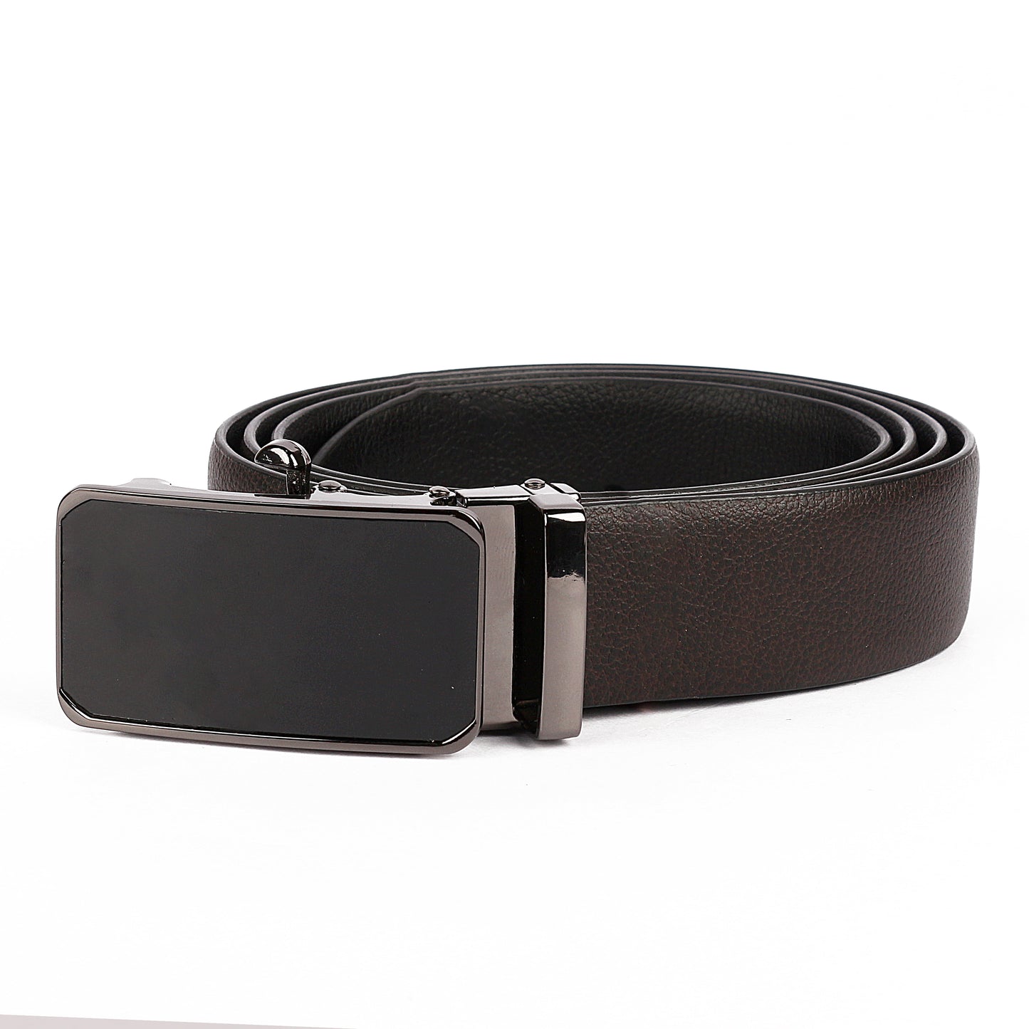 Sparta | Pliable Reversible Grained Vegan Leather Belt | Precision Auto-Lock Buckle