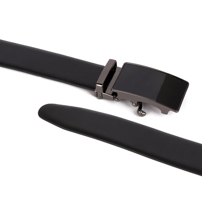 Sparta | Pliable Reversible Smooth Vegan Leather Belt | Precision Auto-Lock Buckle