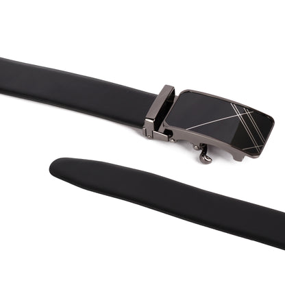 Zion | Reversible Smooth Vegan Leather Belt | Auto-Lock Buckle