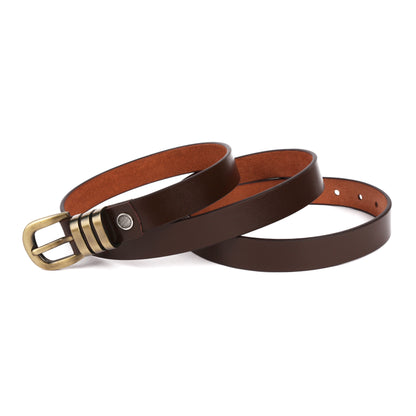 The Myra I Genuine Leather I Brass Buckle