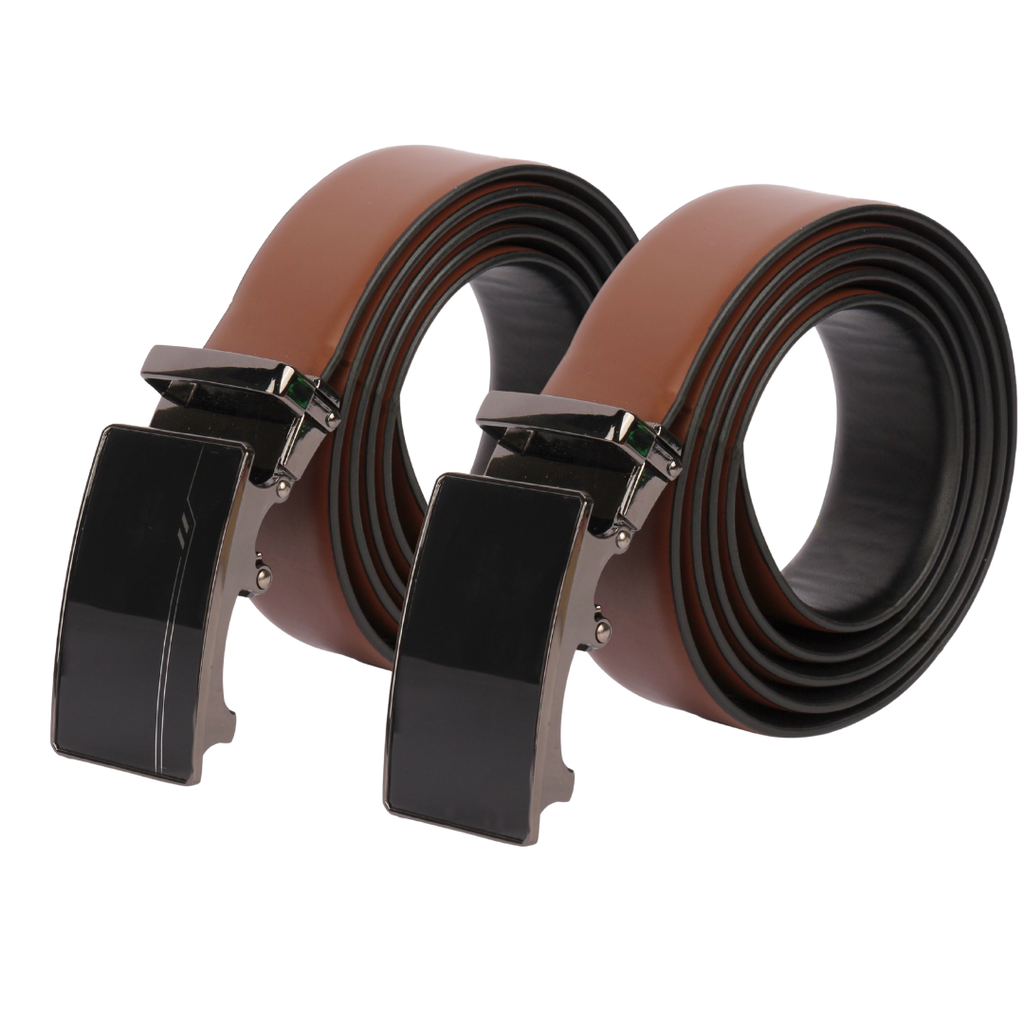 Versa - Quad | Reversible Smooth Vegan Leather Strap | Auto Lock Buckle